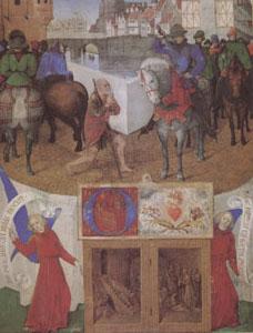 Jean Fouquet st Martin From the Hours of Etienne Chevalier (mk05) oil painting picture